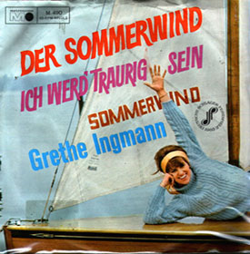 Plattenhülle: Der Sommerwind mit Grethe Ingmann